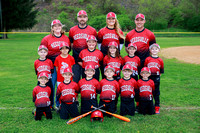 Reedsville Coach Pitch Baseball Team ~ 2024